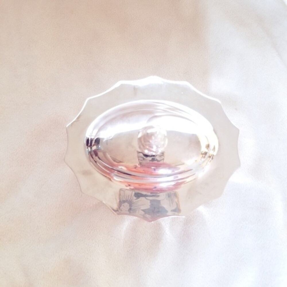 Vintage Godinger Silver-P Museum Re-creation Jewelry Box, Trinket Box, Victorian - Picture 7 of 8